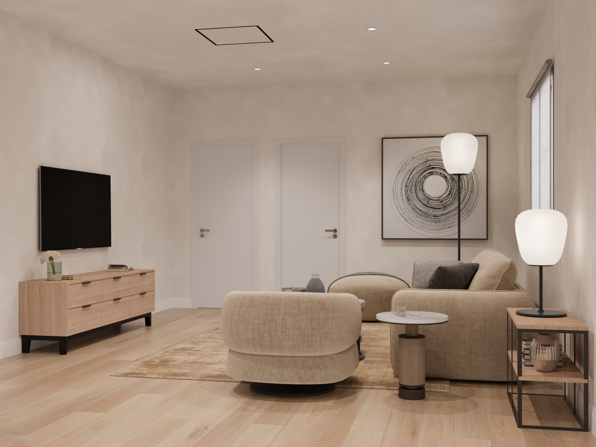 Open living, room to gather.