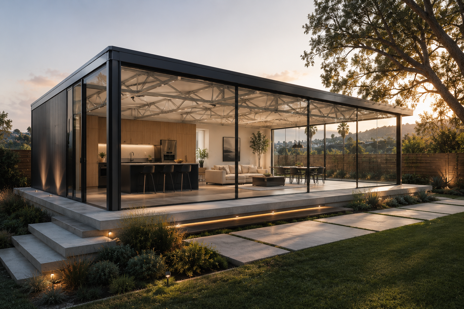 Why We Chose an Aluminum Spaceframe Over Steel and Stick Framing